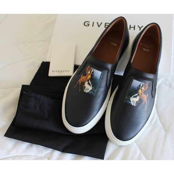 NEW - Givenchy Bambi Female Form Calfskin Skate Sneakers, New in Box - Picture 8 of 12